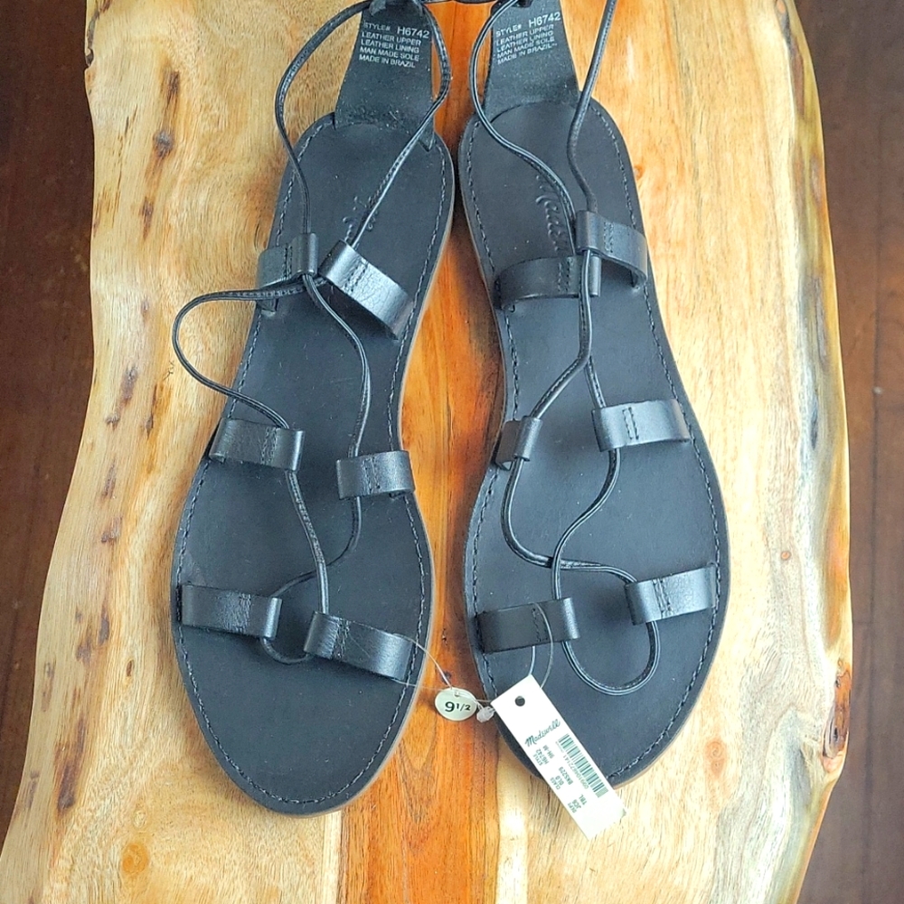 NWOT Madewell Boardwalk sandals